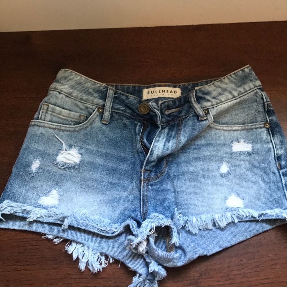 Bullhead high rise shorts